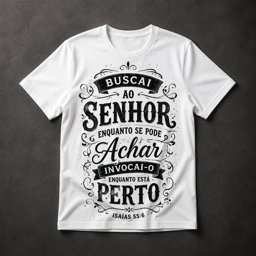Camiseta Isaías 55:6