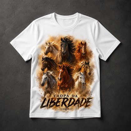 Camiseta Cavalos