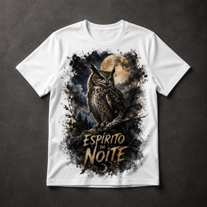Camiseta Coruja
