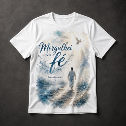 Camiseta Fé Cristã