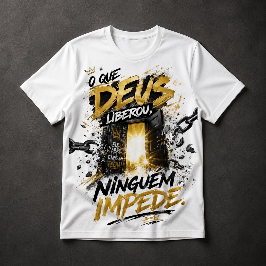 Camiseta Gospel Libertação