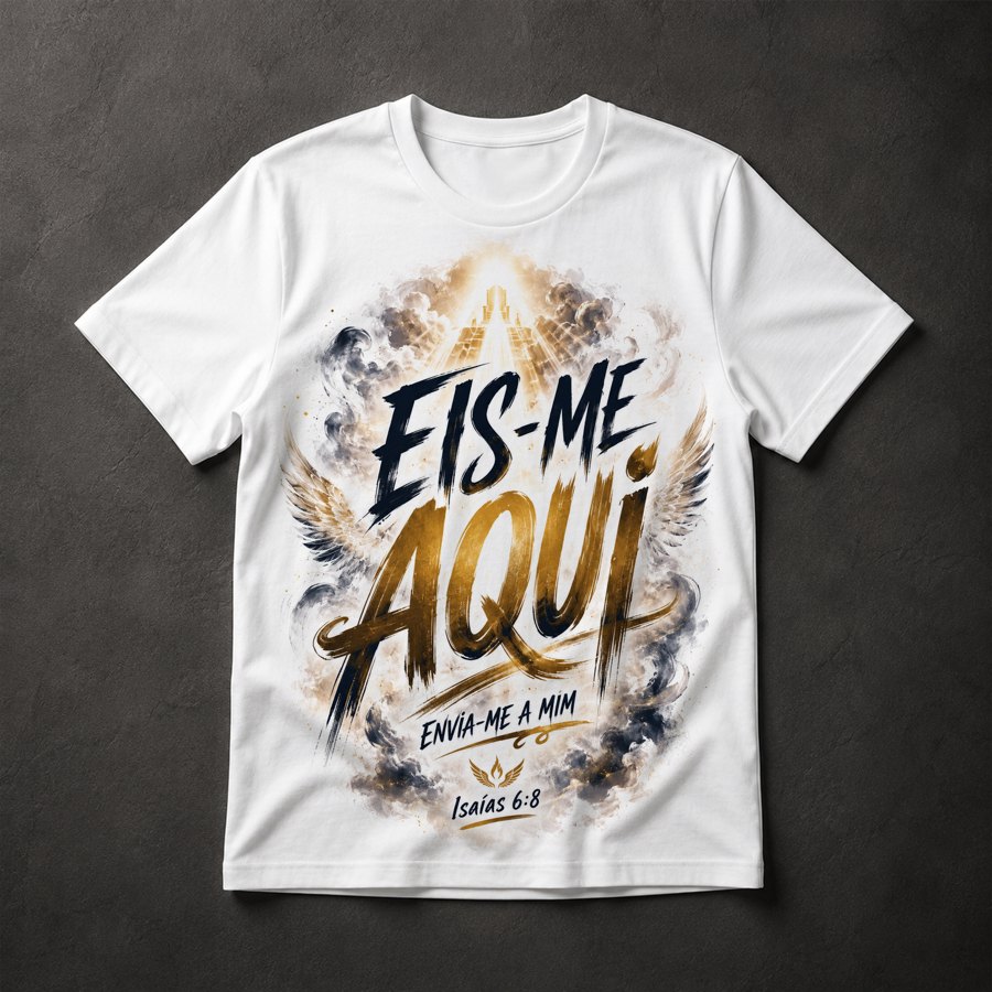 Camiseta Isaías 6:8