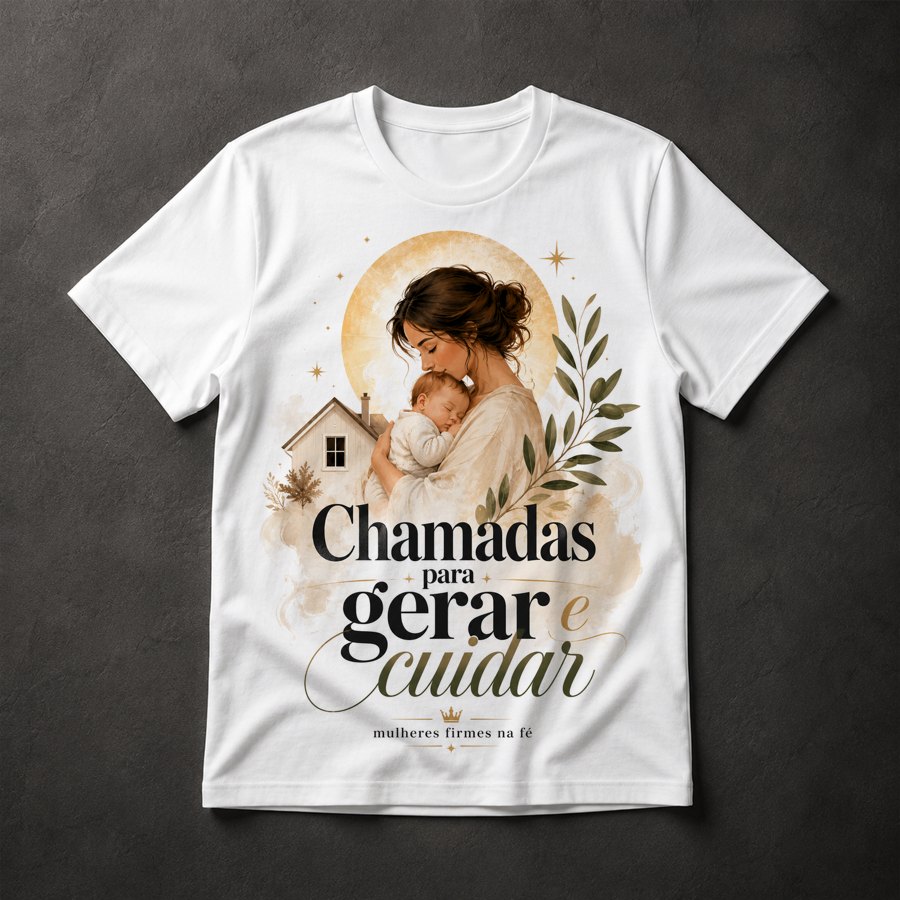 Camiseta Maternidade e Fé