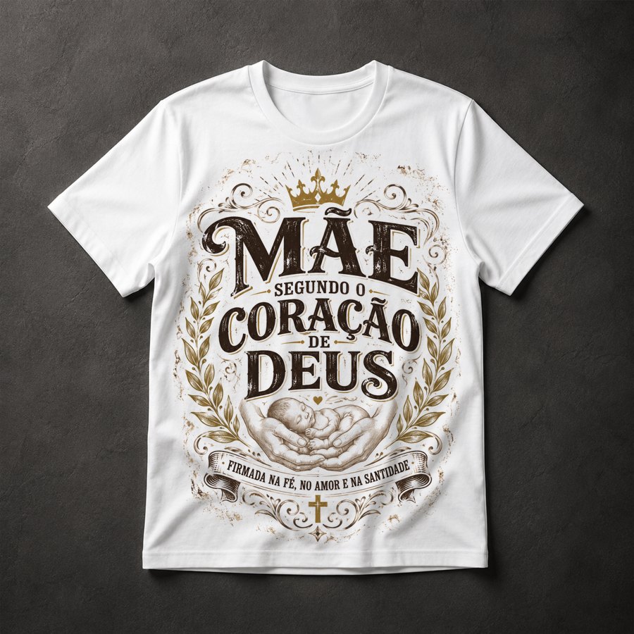 Camiseta Mãe Religiosa