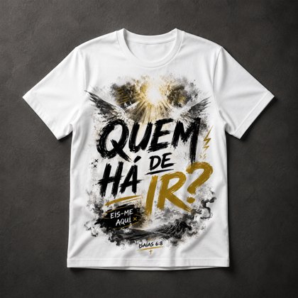 Camiseta Isaías 6:8