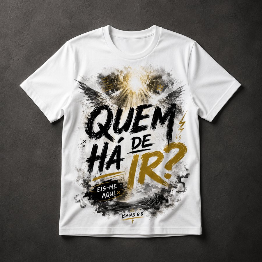 Camiseta Isaías 6:8