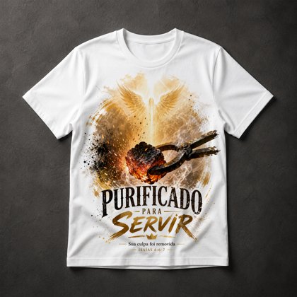 Camiseta Purificação Gospel
