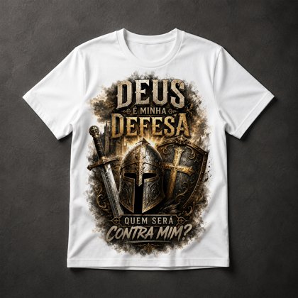 Camiseta Cavaleiro Cristão