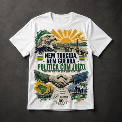 Camiseta Política Centro