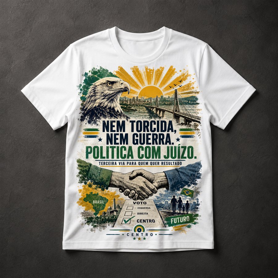 Camiseta Política Centro