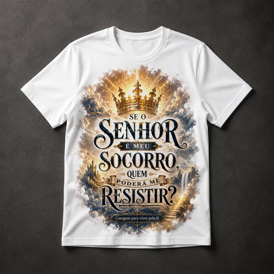 Camiseta Fé Gospel