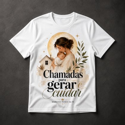 Camiseta Maternidade Cristã