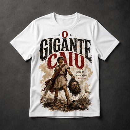 Camiseta Davi e Golias